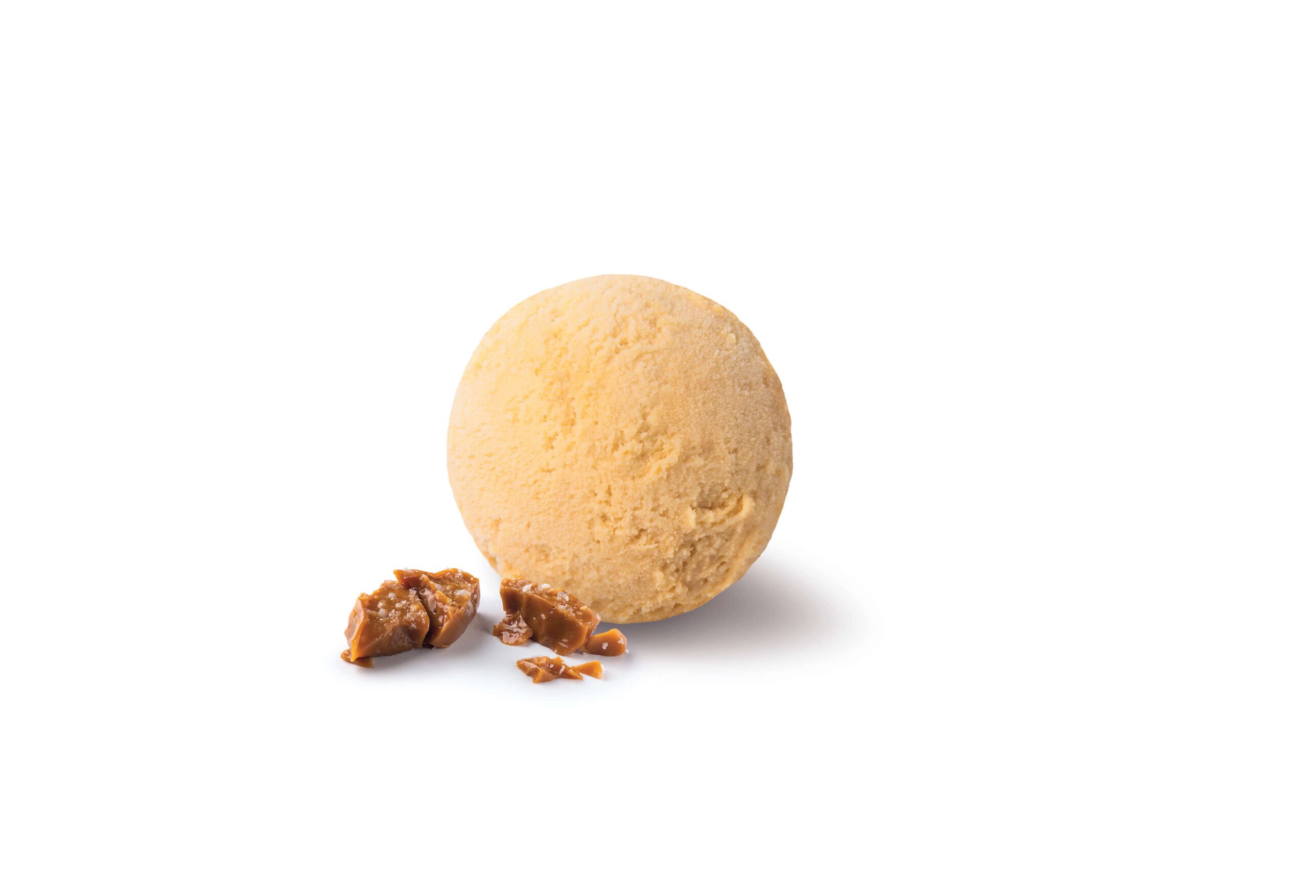 Gezouten karamel ijs