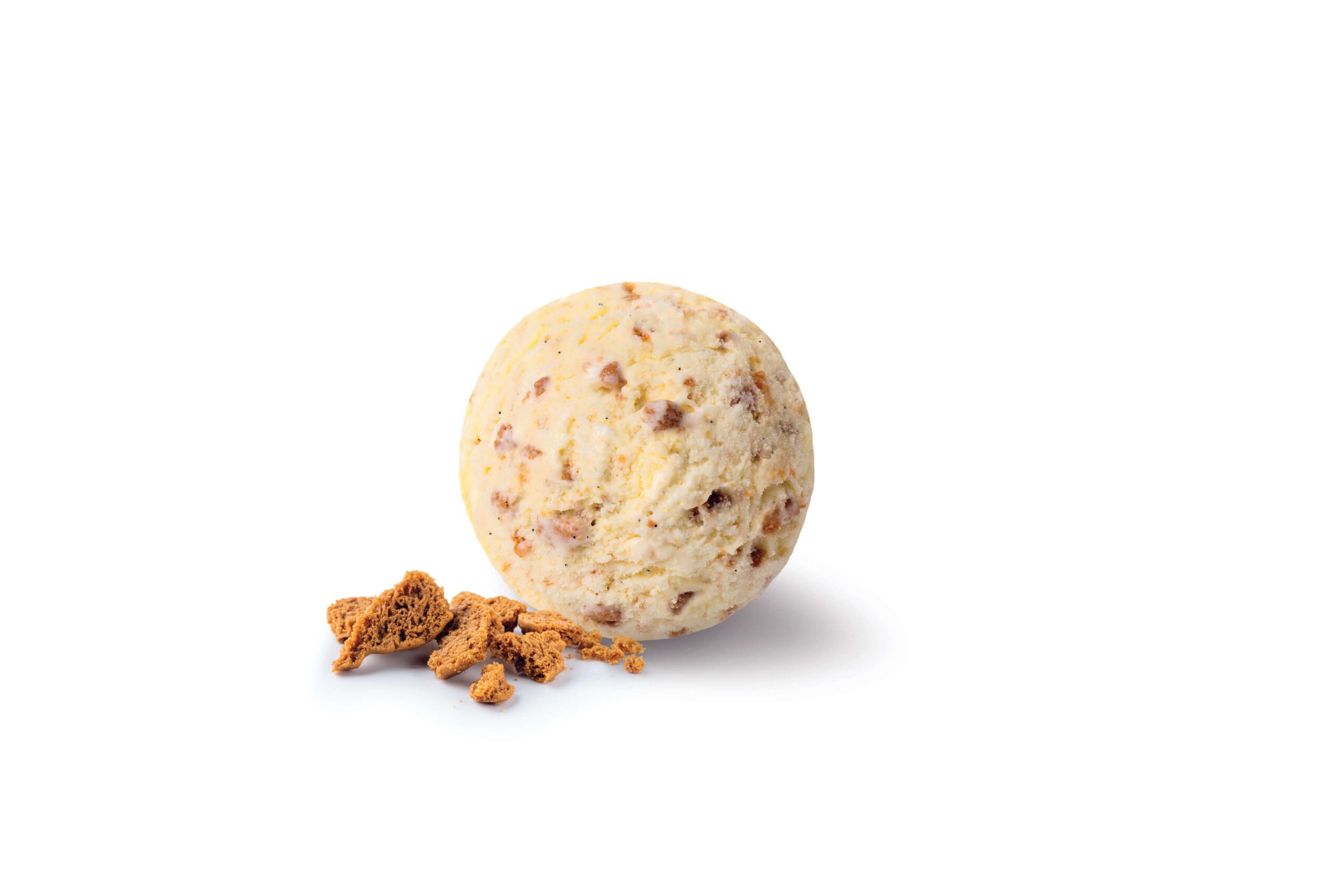 Vanille speculoos ijs